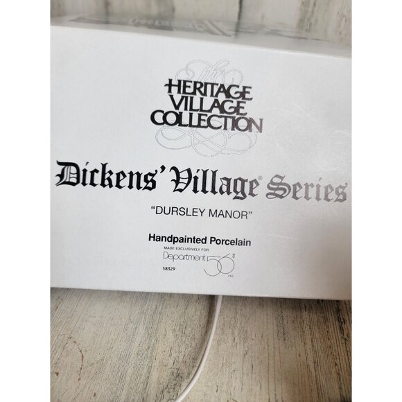 Dept 56 58329 Dursley Manor Dickens village accessory xmas - Picture 8 of 8